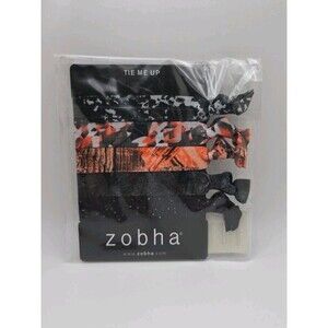 Zobha Tie Me Up 5 Fabric Hair Ties New